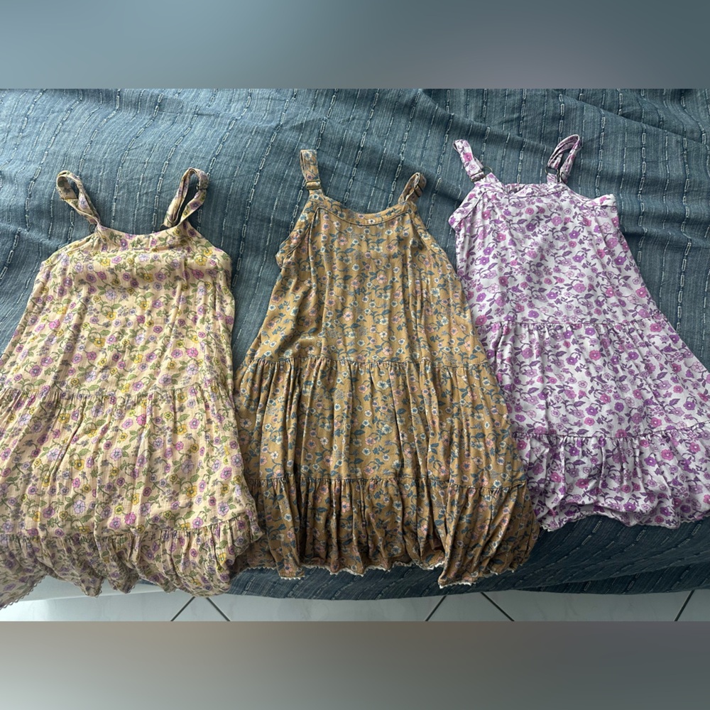 Spell Purple Floral Dress